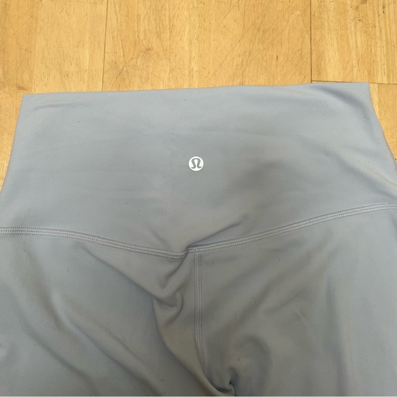 28” Align Pastel Blue Lululemon Leggings Size 8 - Picture 6 of 6